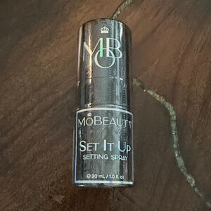 MB Black Spray Bottle with White Text